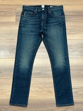 Hiroshi Kato The Scissors Slim Tapered Jean in Jett Size 33